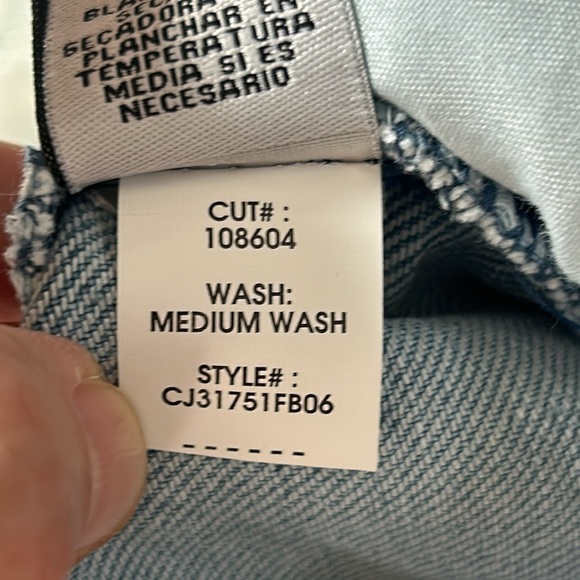 Celebrity Pink The Easy Pull On Demin Short Shorts Drawstring Shortie Size XS - Picture 16 of 17